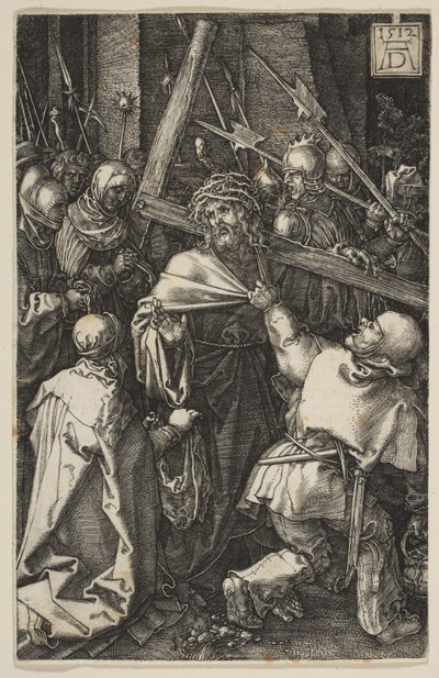 Cristo llevando la cruz, de «La Pasión» de Albrecht Dürer