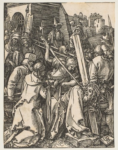 Cristo llevando la cruz, de La pequeña pasión, ca. 1509 de Albrecht Dürer
