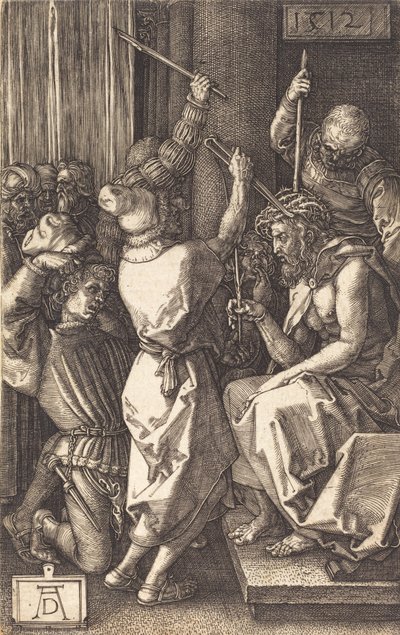 Cristo coronado de espinas, 1512 de Albrecht Dürer