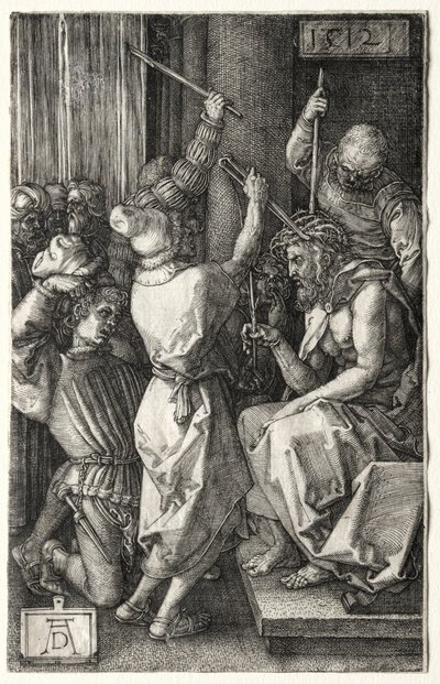 Cristo coronado de espinas, 1512 de Albrecht Dürer