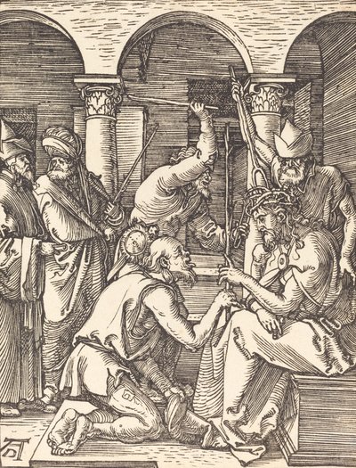 Cristo coronado de espinas, probablemente c. 1509-1510 de Albrecht Dürer