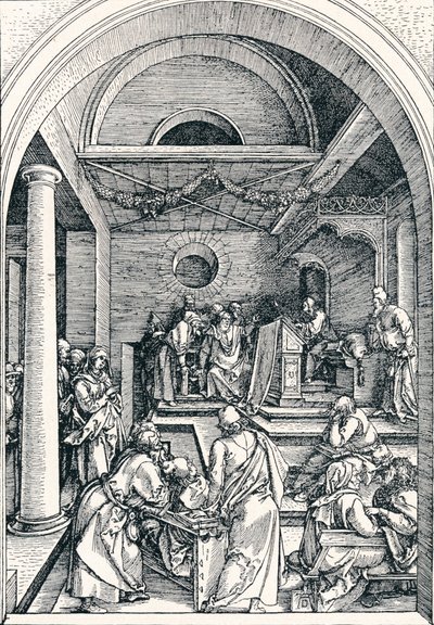 Cristo entre los doctores, 1506, 1906 de Albrecht Dürer