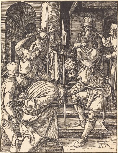 Cristo ante Anás de Albrecht Dürer