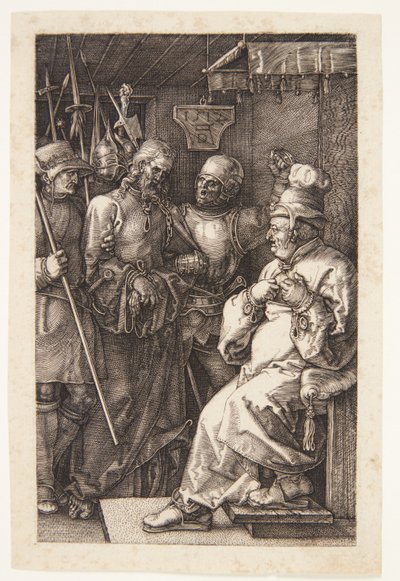 Cristo ante Caifás de Albrecht Dürer