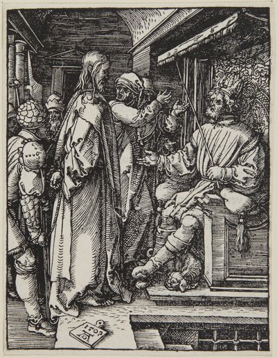 Cristo ante Herodes de Albrecht Dürer