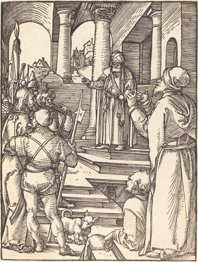 Cristo ante Pilato de Albrecht Dürer