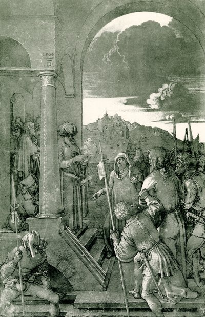 Cristo ante Pilato de Albrecht Dürer