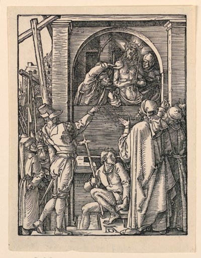 Cristo ante el Pueblo (Ecce Homo), de la Serie La Pequeña Pasión de Albrecht Dürer