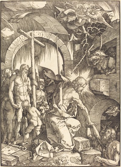Cristo en el limbo de Albrecht Dürer