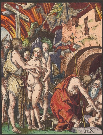 Cristo en el Limbo, de La Pequeña Pasión en Madera de Albrecht Dürer