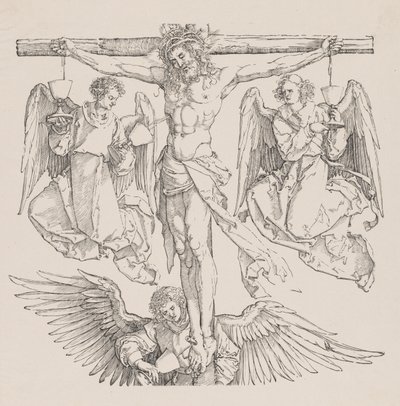 Cristo en la cruz de Albrecht Dürer