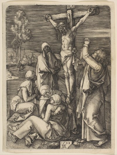 Cristo en la Cruz de Albrecht Dürer