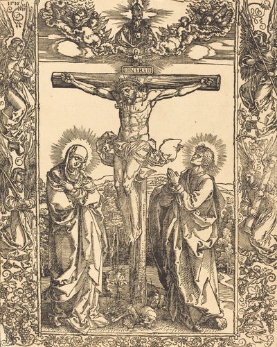 Cristo en la cruz, 1516 de Albrecht Dürer