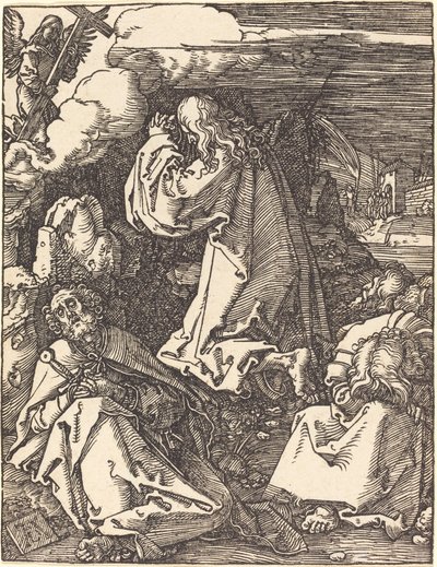Cristo en el Monte de los Olivos de Albrecht Dürer