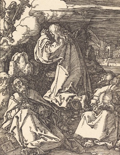 Cristo en el Monte de los Olivos, probablemente c. 1509-1510 de Albrecht Dürer
