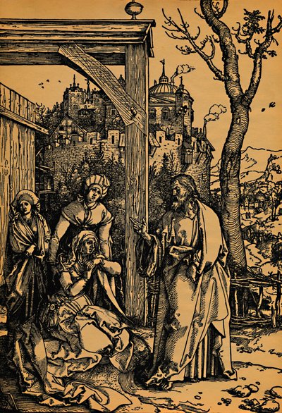 Christi Abschied von seiner Mutter de Albrecht Dürer