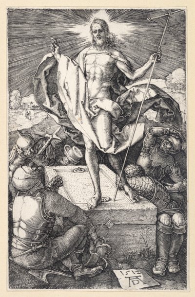 La resurrección de Cristo (Pasión grabada) de Albrecht Dürer