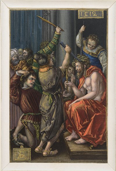 La coronación de espinas de Cristo de Albrecht Dürer