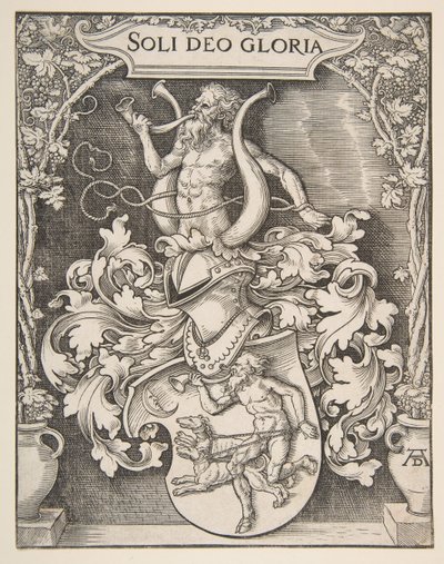 Escudo de armas de Johann Tscherte de Albrecht Dürer