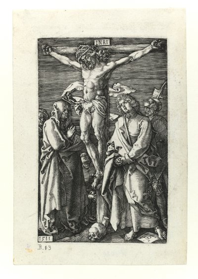 Crucifixión, 1511 de Albrecht Dürer