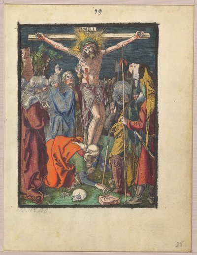 Kreuzigung, aus "Die kleine Holzschnittpassion" de Albrecht Dürer