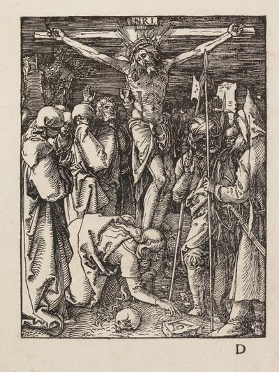 Crucifixión, de la serie La pequeña pasión de Albrecht Dürer