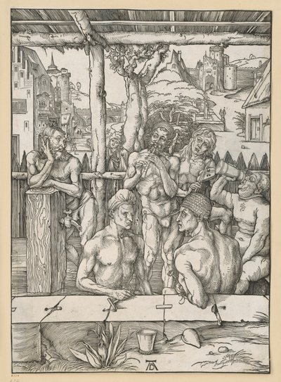 El baño de los hombres de Albrecht Dürer
