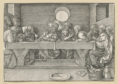 La última cena de Albrecht Dürer