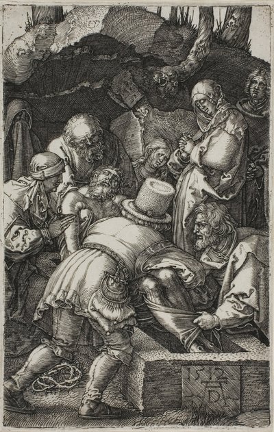 Deposición, de La Pasión Grabada de Albrecht Dürer