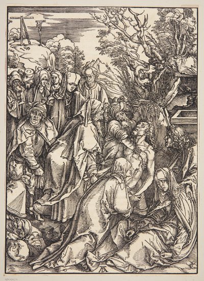 Deposición de Cristo de Albrecht Dürer