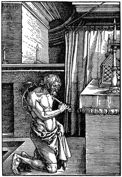 Der Bussende, 1510, 1936 de Albrecht Dürer