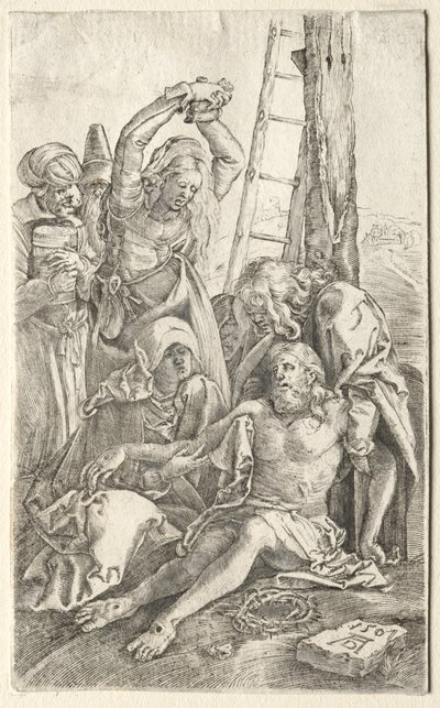 Descendimiento de la Cruz, 1501 de Albrecht Dürer