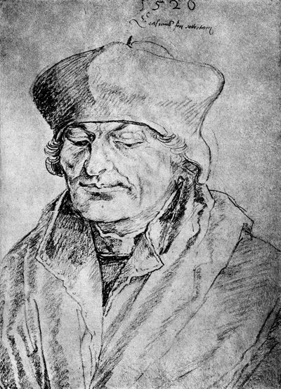 Desiderio Erasmo, 1520 de Albrecht Dürer
