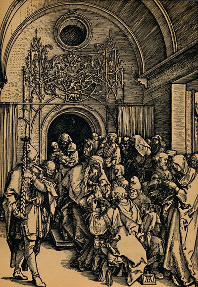 Die Belchneidung Christi, Circuncisión de Cristo, c1505 de Albrecht Dürer