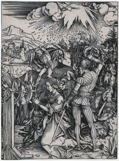 El martirio de Santa Catalina de Albrecht Dürer