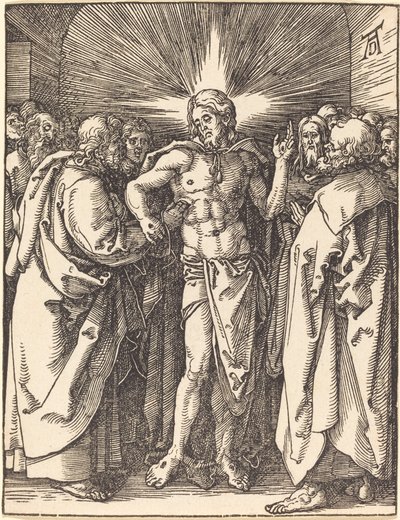 Tomás incrédulo de Albrecht Dürer