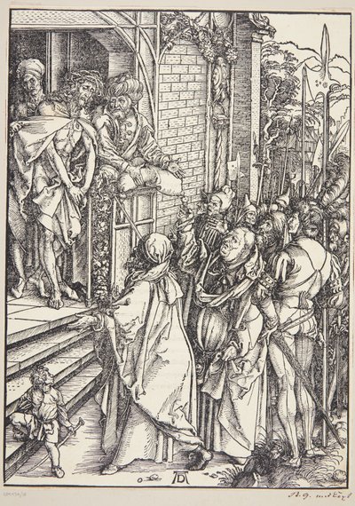 Ecce Homo - La presentación de Cristo de Albrecht Dürer