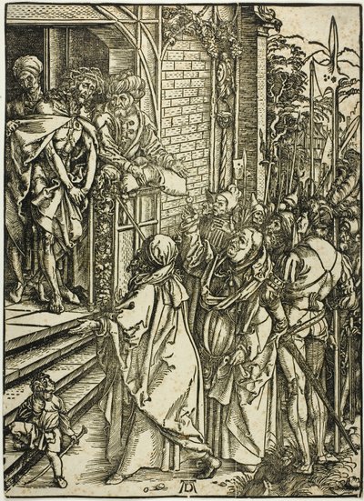 Ecce Homo - La Presentación de Cristo, de La Gran Pasión de Albrecht Dürer