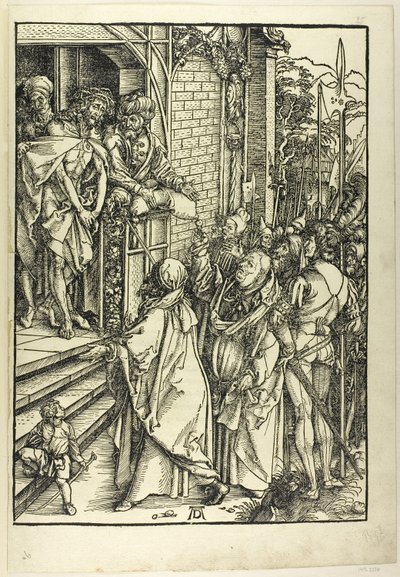 Ecce Homo - La Presentación de Cristo, de La Gran Pasión de Albrecht Dürer