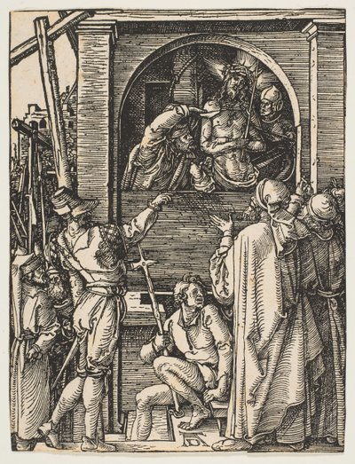 Ecco Homo, de La Pequeña Pasión, ca. 1509 de Albrecht Dürer