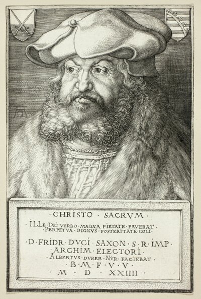 Elector Federico el Sabio de Sajonia de Albrecht Dürer