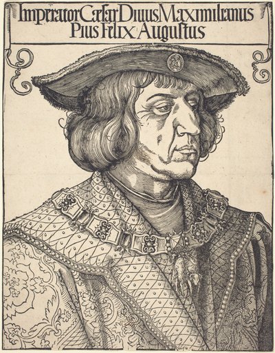 Emperador Maximiliano I de Albrecht Dürer