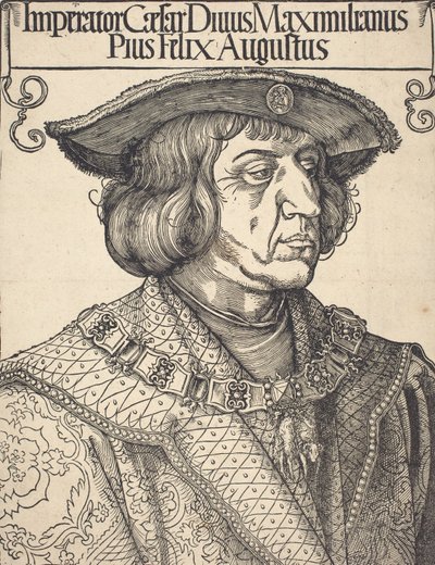 Emperador Maximiliano I de Albrecht Dürer