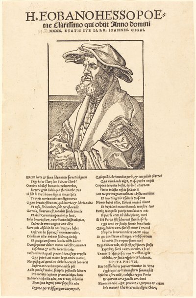 Eobanus Hess de Albrecht Dürer