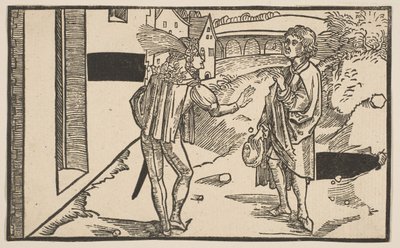 Eunuchus, de La Comedia de Terencio, reimpresión del siglo XIX de Albrecht Dürer