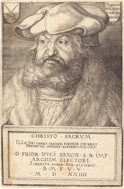 Federico el Sabio, Elector de Sajonia de Albrecht Dürer