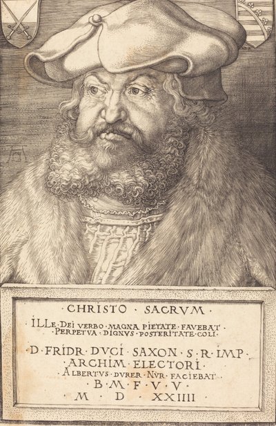 Federico el Sabio, Elector de Sajonia de Albrecht Dürer