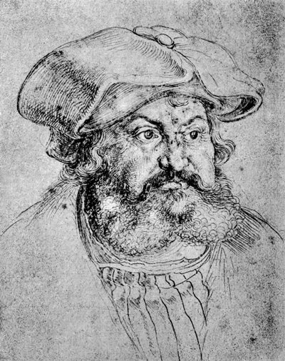 Friedrich der Weise, 1523-1524, 1936 de Albrecht Dürer