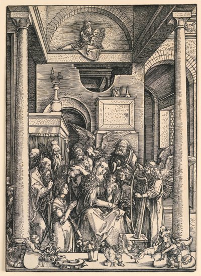 Glorificación de la Virgen de Albrecht Dürer