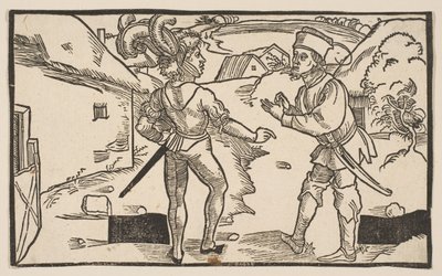 Heauton Timouroumenos, de Las Comedias de Terencio, reimpresión del siglo XIX de Albrecht Dürer